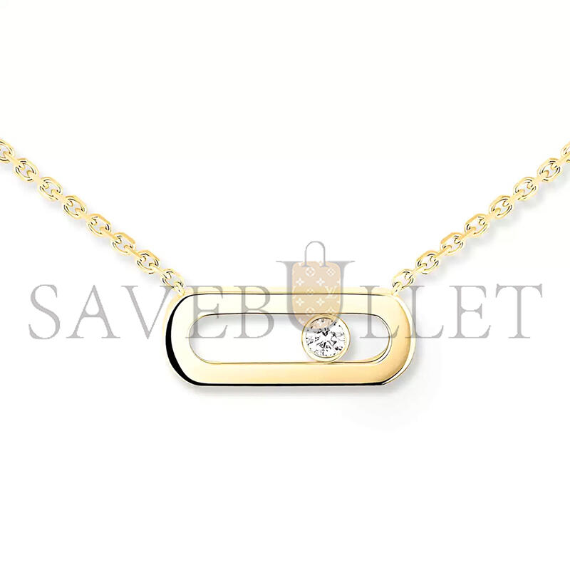 MESSIKA MOVE UNO NECKLACE YELLOW GOLD DIAMOND NECKLACE 14613-YG